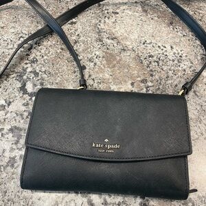 Kate Spade Elegant Black Crossbody Bag
